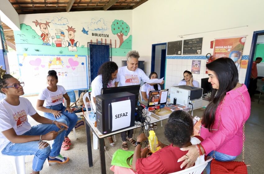  Prefeitura em Ação: moradores de Itinga lotam espaço da Escola Santa Rita para atendimentos e serviços