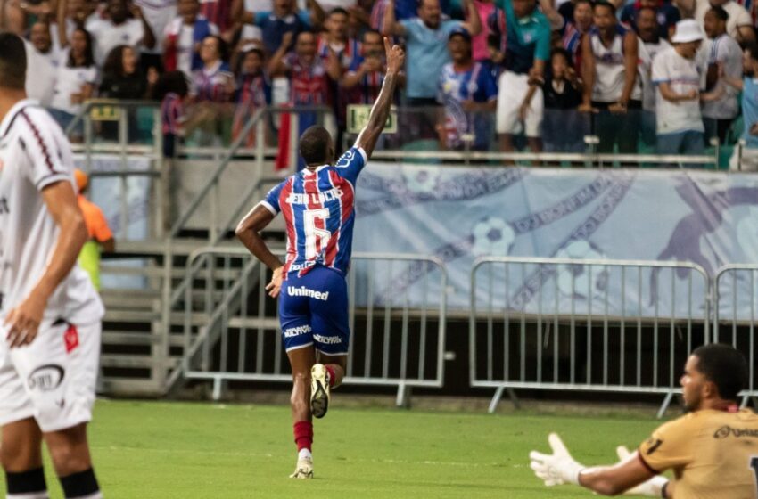  Com mais de 48 mil tricolores, Bahia vence o Vitória pelo Nordestão