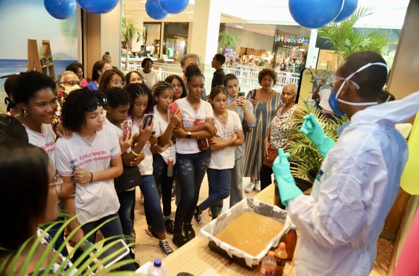  Alunos da rede municipal de Lauro de Freitas participam de ações de conscientização na Semana Mundial da Água