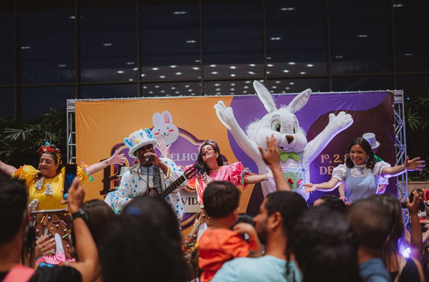  Páscoa no Parque Shopping Bahia tem shows, oficina de ovos de chocolate e encontro com Coelhinho