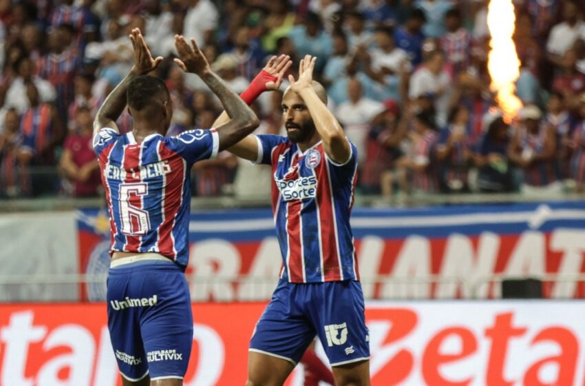  Bahia vence o Criciúma e larga em vantagem no mata-mata da Copa do Brasil