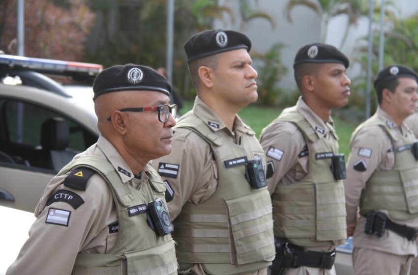  SSP inicia implantação das câmeras corporais nas Forças da Segurança da Bahia