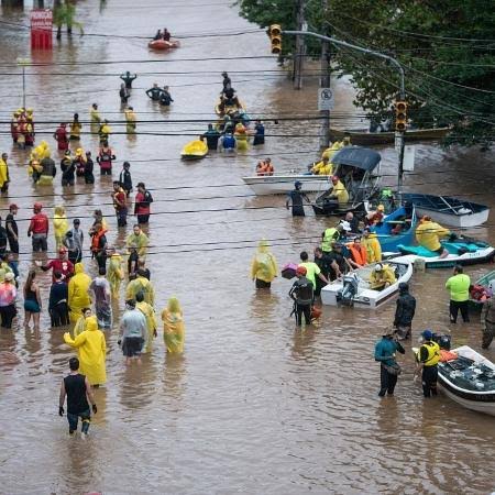  Mais de 80 mil pessoas estão desabrigadas no Rio Grande do Sul