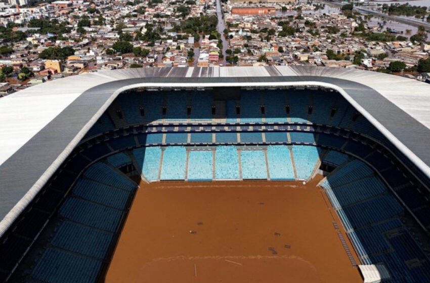  CBF suspende duas próximas rodadas do Brasileirão, por conta das enchentes no RS