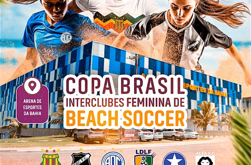  MCS organiza Copa Brasil Interclubes Feminina de Beach Soccer