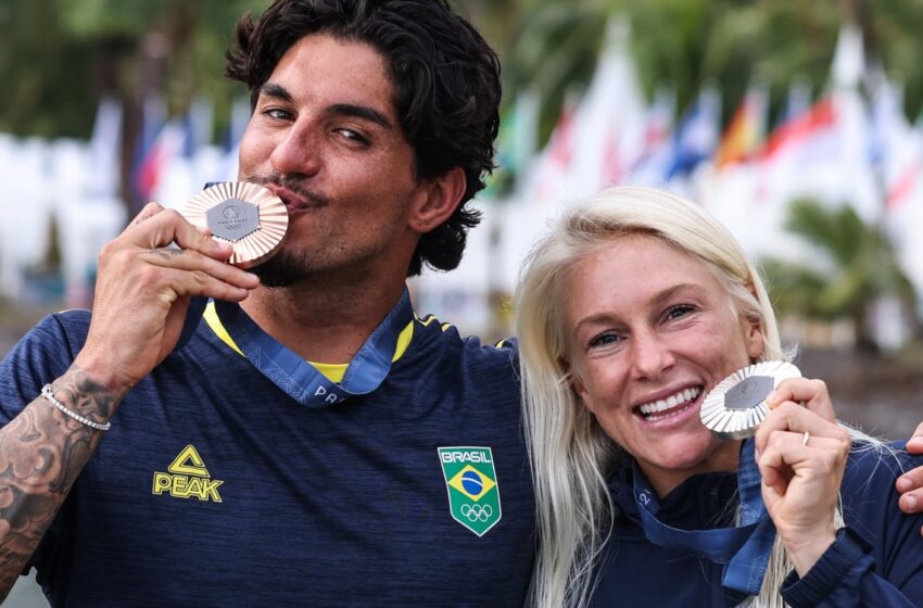  Quadro de medalhas das Olimpíadas: após medalhas no surfe, Brasil segue em 17º lugar