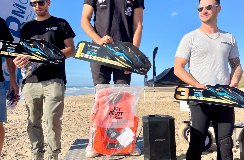  Piloto baiano Bruno Jacob leva duas medalhas na França em circuito de Jet Ski