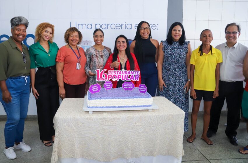  Com 8 milhões de refeições servidas, Restaurante Popular de Lauro de Freitas comemora 16 anos