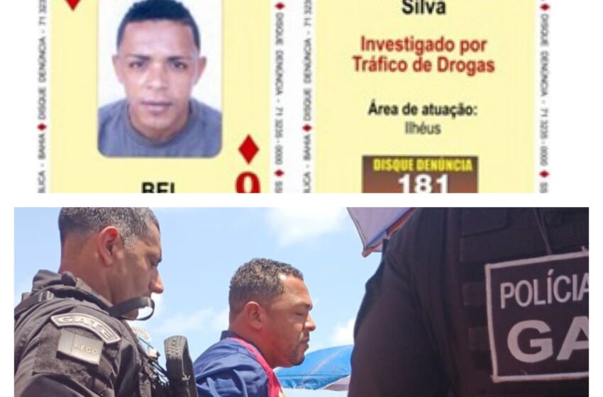  Líder de facção com atuação na Bahia é preso curtindo praia em João Pessoa