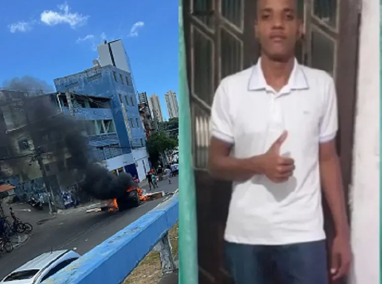  Família protesta contra morte de jovem em ação policial