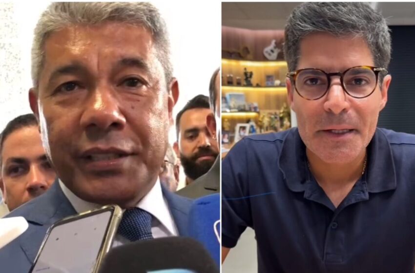  Jerônimo Rodrigues rebate ACM Neto e critica postura do ex-prefeito: “Ele desapareceu”