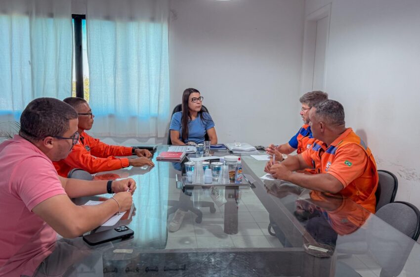  Prefeitura e Corpo de Bombeiros buscam fortalecer ações de segurança em Lauro de Freitas