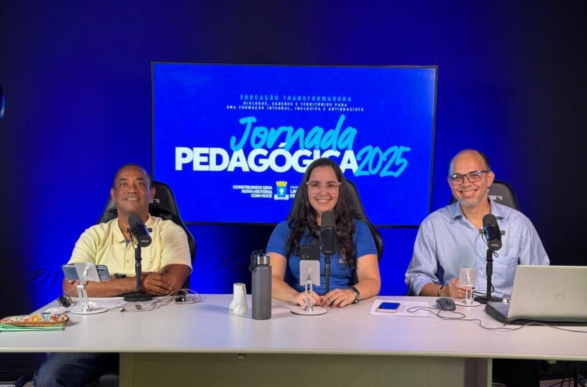  De forma on-line, Secretaria de Educação promove a Jornada Pedagógica 2025