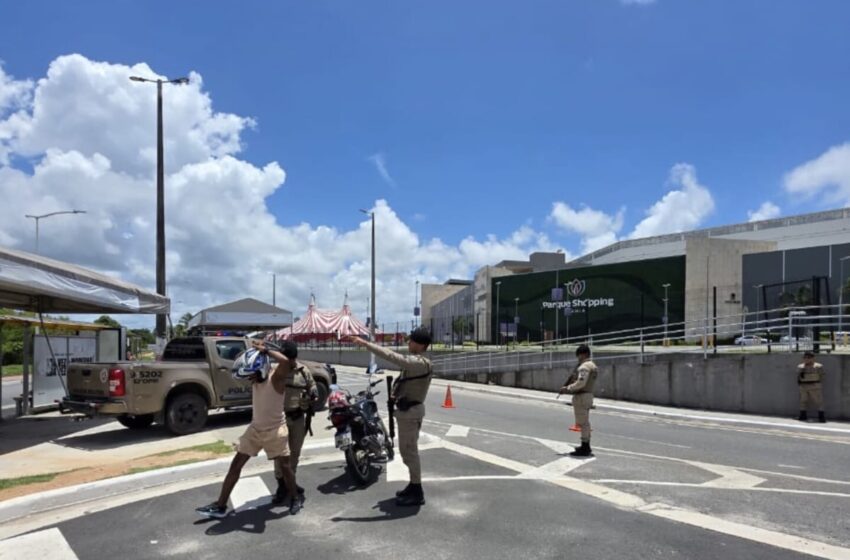  52ª CIPM intensifica policiamento no Parque Shopping Bahia