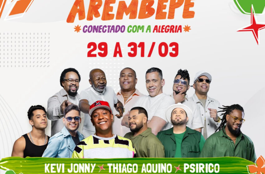  Arena Principal do Festival de Arembepe terá 12 atrações; confira programação