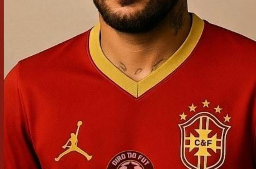 Seleção Brasileira inova com camisa vermelha para a Copa de 2026