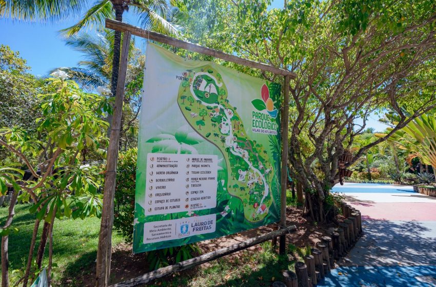 Parque Ecológico de Lauro de Freitas é fechado temporariamente para requalificação e será reinaugurado na Semana do Meio Ambiente
