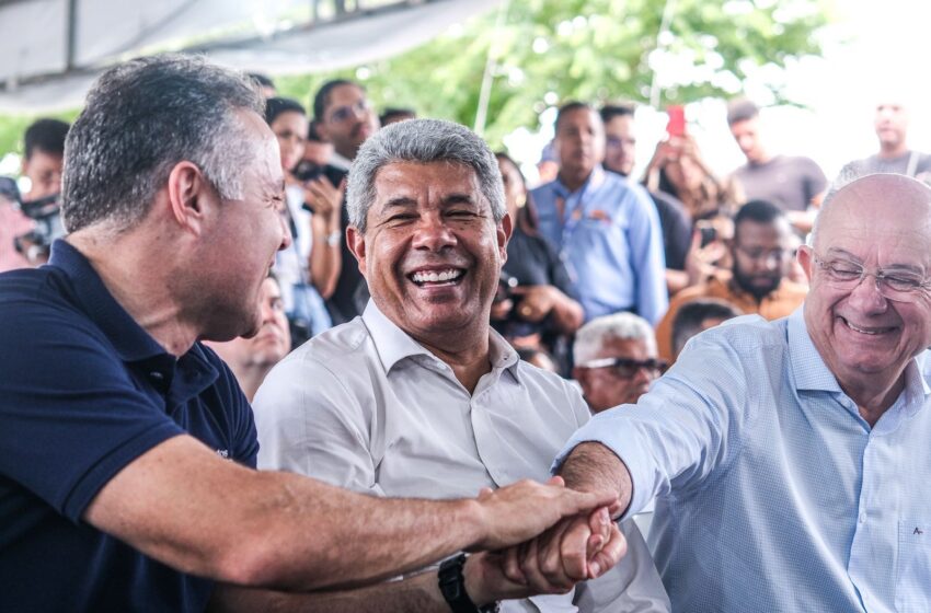 “Um dos melhores momentos da minha vida”, diz Zé Ronaldo após Jerônimo Rodrigues anunciar obra em Feira de Santana