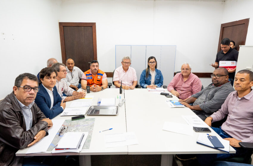 Operação Chuva: Força-tarefa alinha ações para os próximos dias em Camaçari