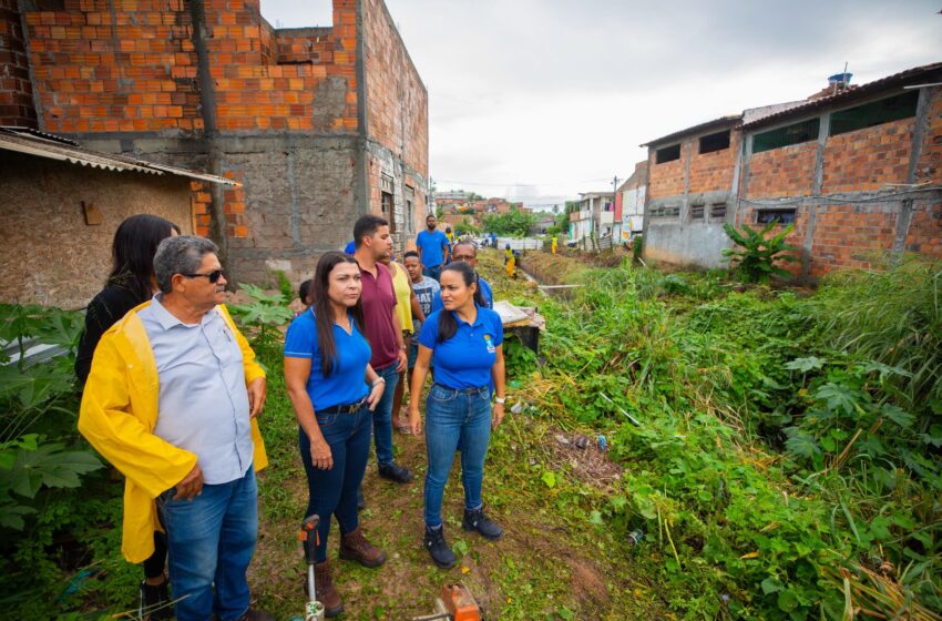 “O trabalho não para”: Débora Regis desafia críticos e cobra retomada de obra da Conder na Lagoa dos Patos