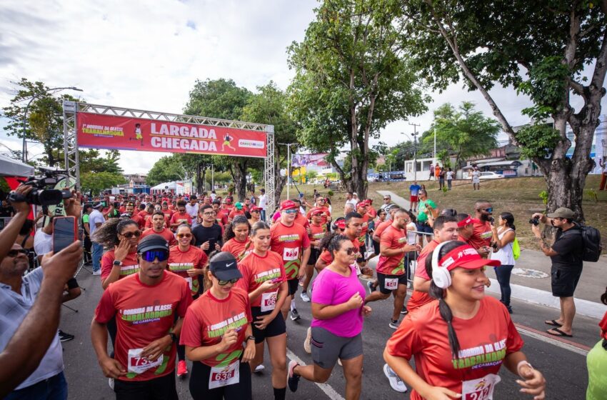 Trabalhadores celebram 1º de maio com participação na 1ª Corrida da Classe Trabalhadora