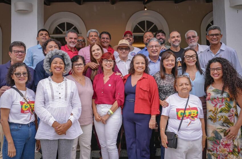  Em gesto inédito, Jerônimo Rodrigues recebe centrais sindicais no Palácio de Ondina e reforça compromisso com a pauta trabalhista