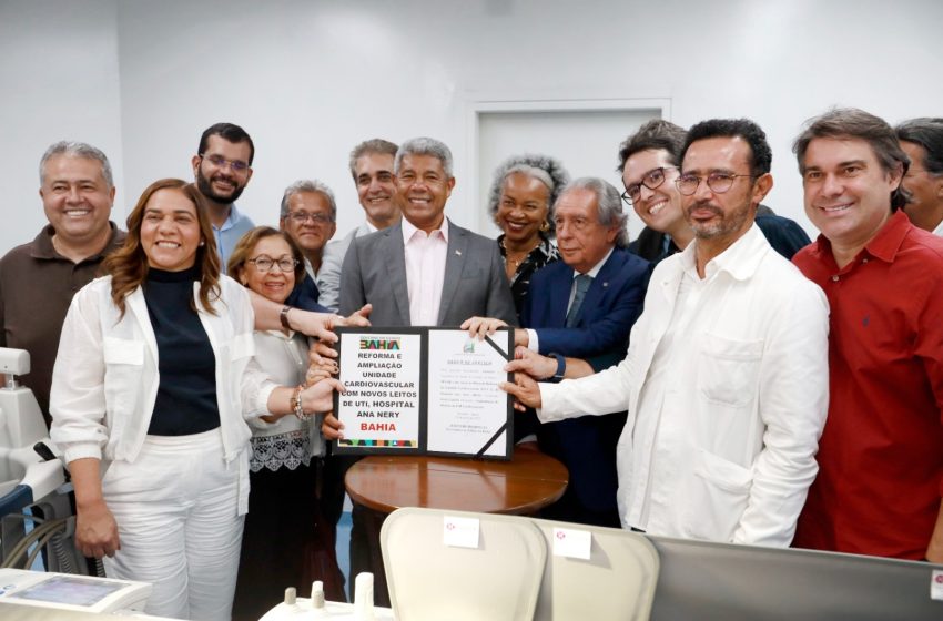 Jerônimo amplia investimentos no Ana Nery e reforça protagonismo da Bahia na cardiologia do SUS