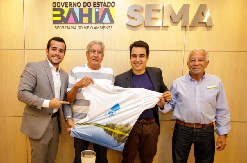 Deputado Mateus Ferreira se reúne com secretário de Meio Ambiente da Bahia, Eduardo Sodré, para discutir ações em defesa do Rio Joanes