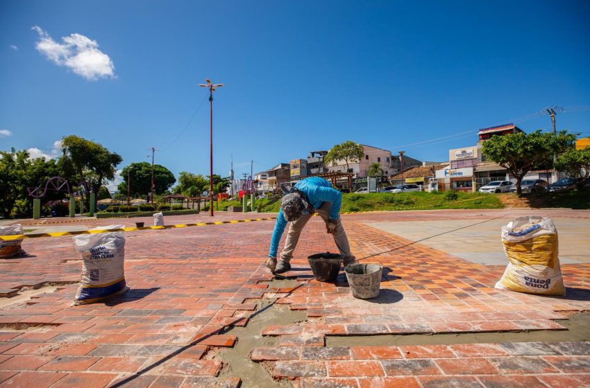 Espaço renovado: Praça da Matriz recebe melhorias estruturais e de lazer