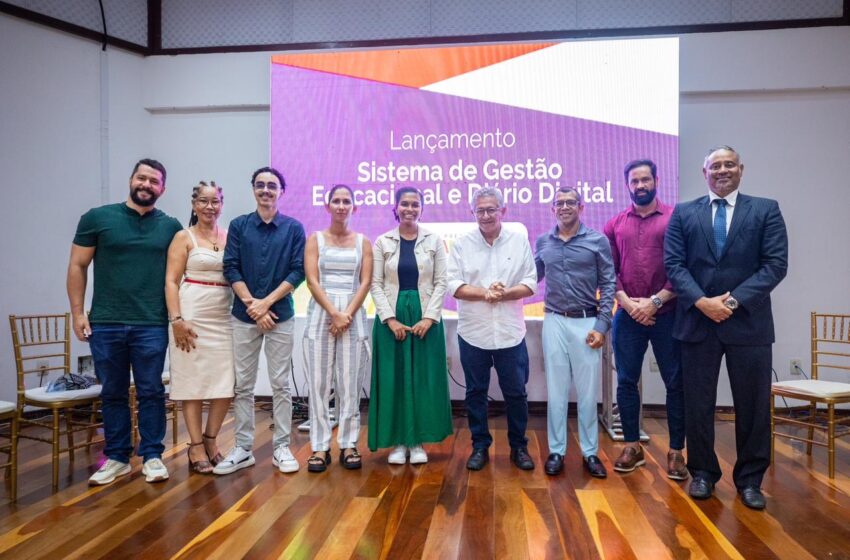 Camaçari moderniza educação com lançamento de Sistema de Gestão e Diário Digital