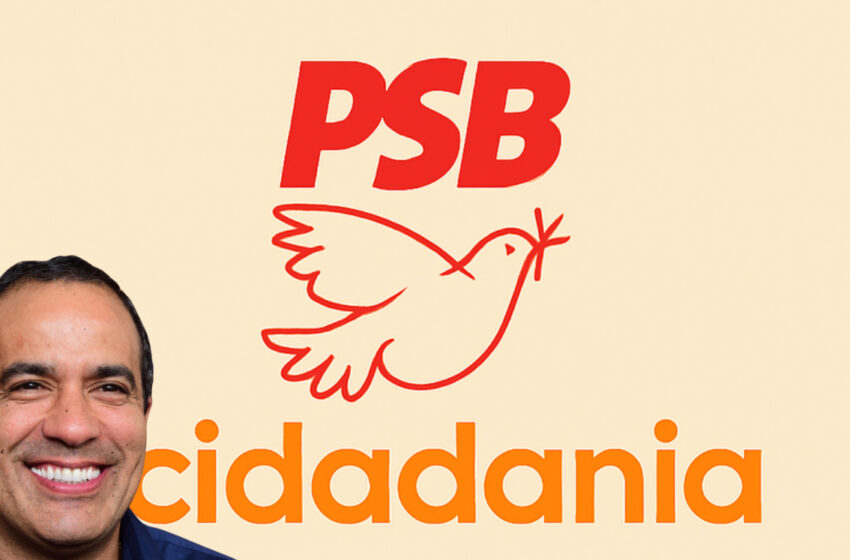 PSB e Cidadania articulam federação, podendo trazer o REDE. Seria mais uma baixa política para Bruno Reis