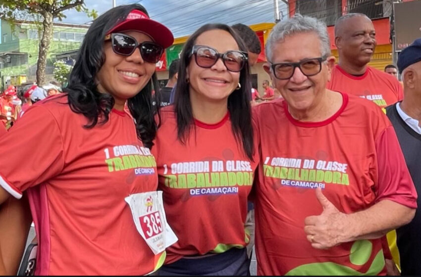 Ivoneide Caetano celebra o 1º de Maio e destaca avanços do governo Lula e ações da Prefeitura de Camaçari
