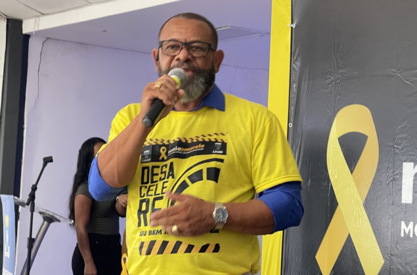 “Não basta dirigir, é preciso conduzir com consciência”, alerta vereador Juca na abertura do Maio Amarelo em Lauro de Freitas