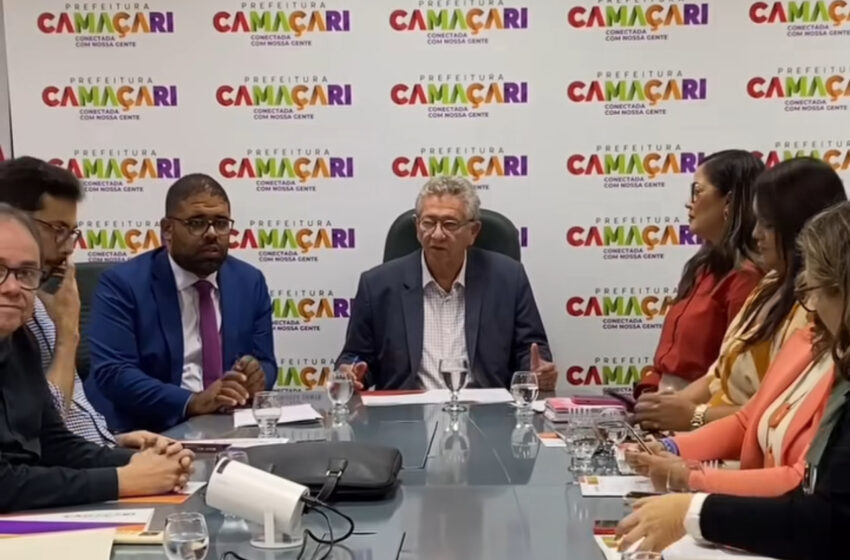 “Demos um passo importante para Camaçari”, diz Caetano ao anunciar adesão ao Bahia pela Paz