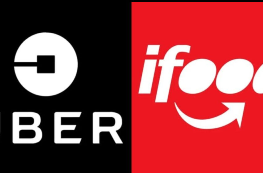 Uber e iFood selam parceria inédita para integrar mobilidade e delivery no Brasil