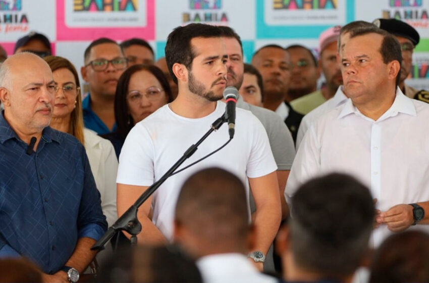 Matheus Ferreira celebra reabertura da delegacia em Itaparica: “Um marco histórico pela segurança do nosso povo”