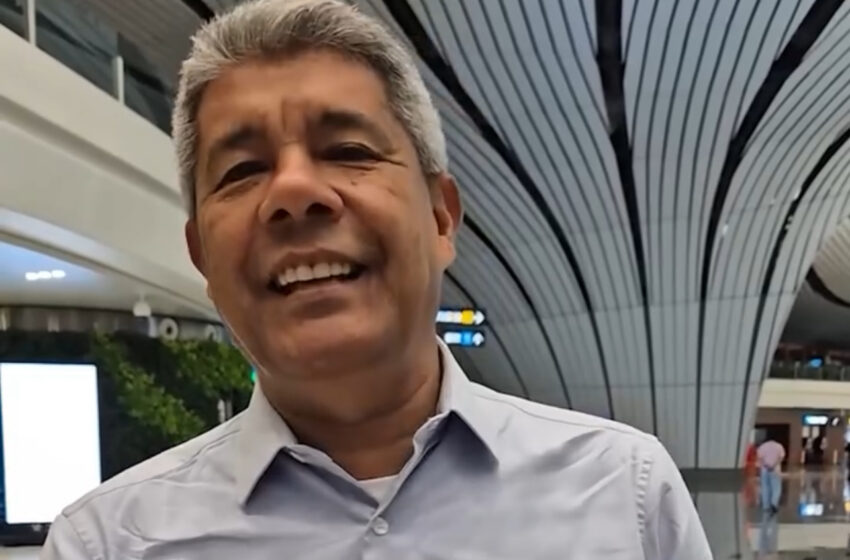 “Volto com a mala cheia de boas novidades”: Jerônimo destaca viagem produtiva à China em vídeo nas redes