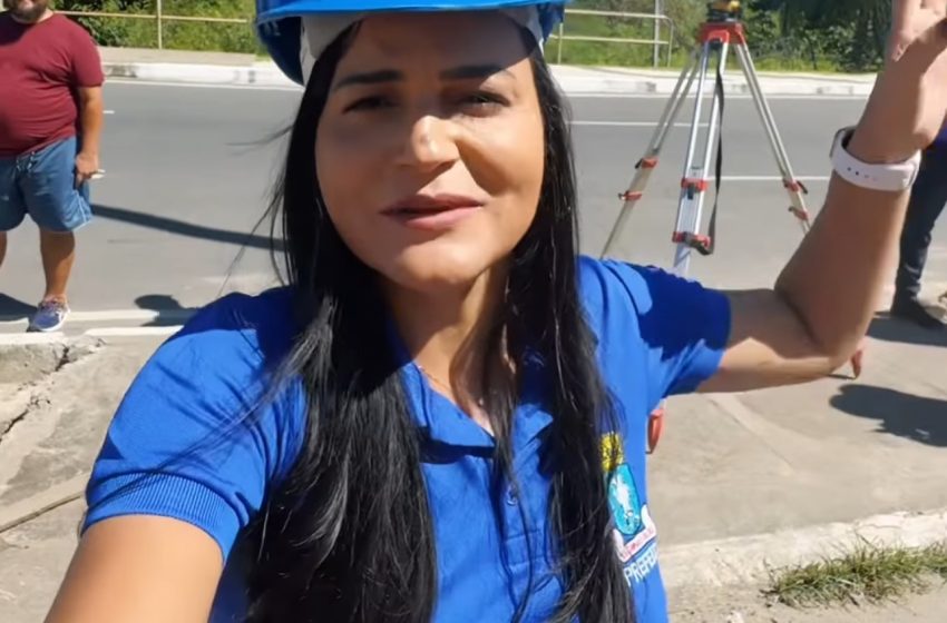 “Agora é realidade”: Débora Régis inicia obra aguardada há anos na Rua Valter Maia em Ipitanga