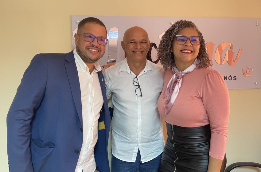 Lula Maciel recebe apoio de Decinho e Luciana Tavares em sua candidatura à presidência do PT de Lauro de Freitas