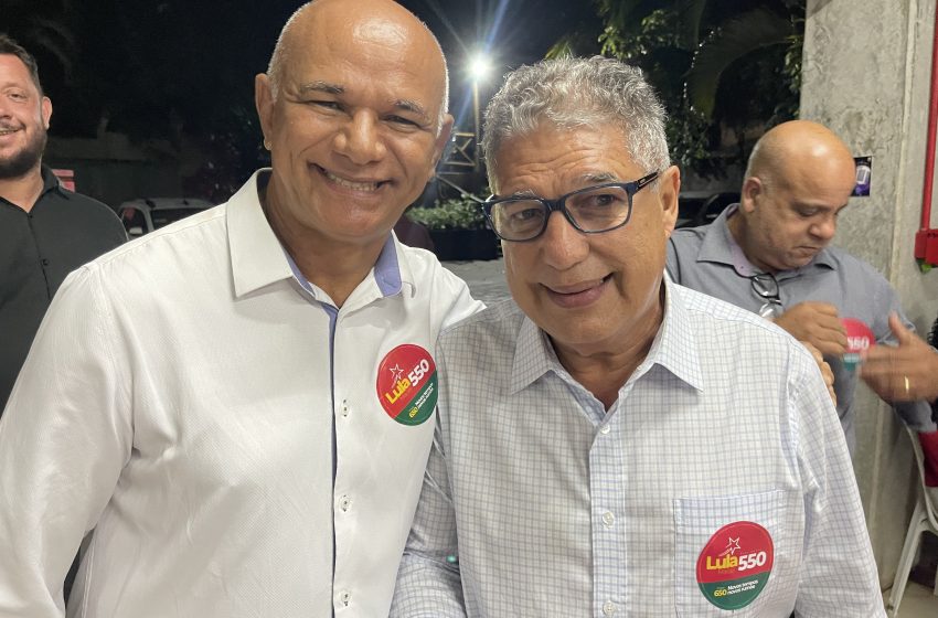 “Lula Maciel é um dos fundadores do PT em Lauro e vai dinamizar o partido”, diz Rosemberg Pinto em ato de lançamento da candidatura