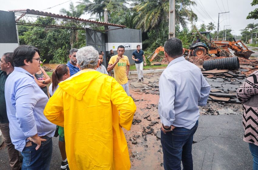 Ações da Operação Chuva seguem para reduzir impactos em Camaçari