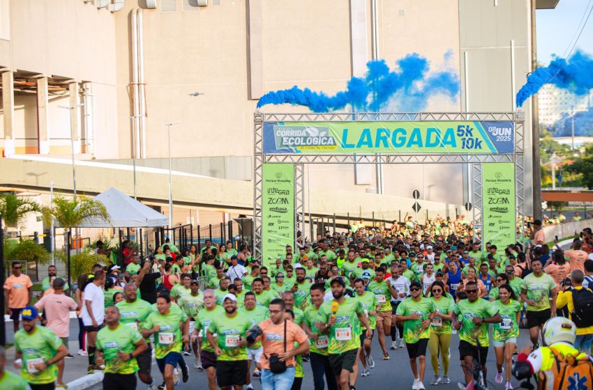 Corrida Ecológica mobiliza Lauro de Freitas em domingo de esporte, sustentabilidade e integração