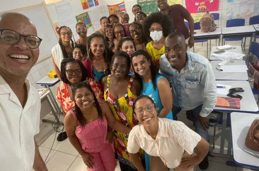 Professores de São Francisco do Conde iniciam Curso de Aperfeiçoamento em Educação Étnico-Racial
