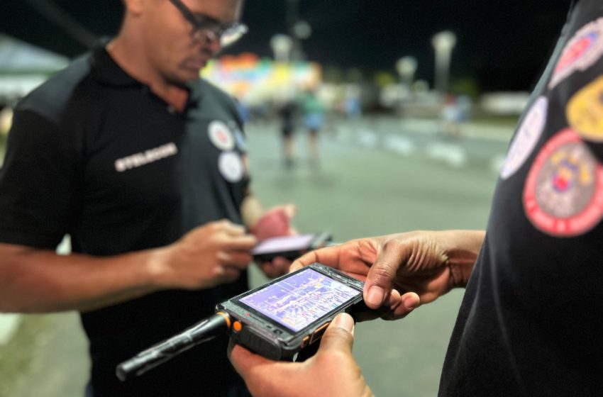 Procurado por homicídio é capturado pelo Sistema de Reconhecimento Facial da SSP no São João do Parque de Exposições