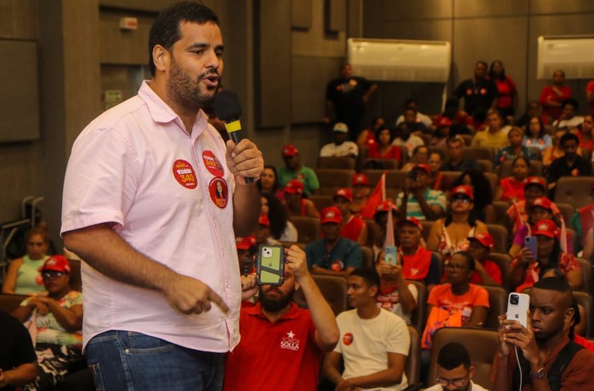 ”Nós vamos apresentar propostas para o PT, e não atacar ninguém” afirma Tássio Brito