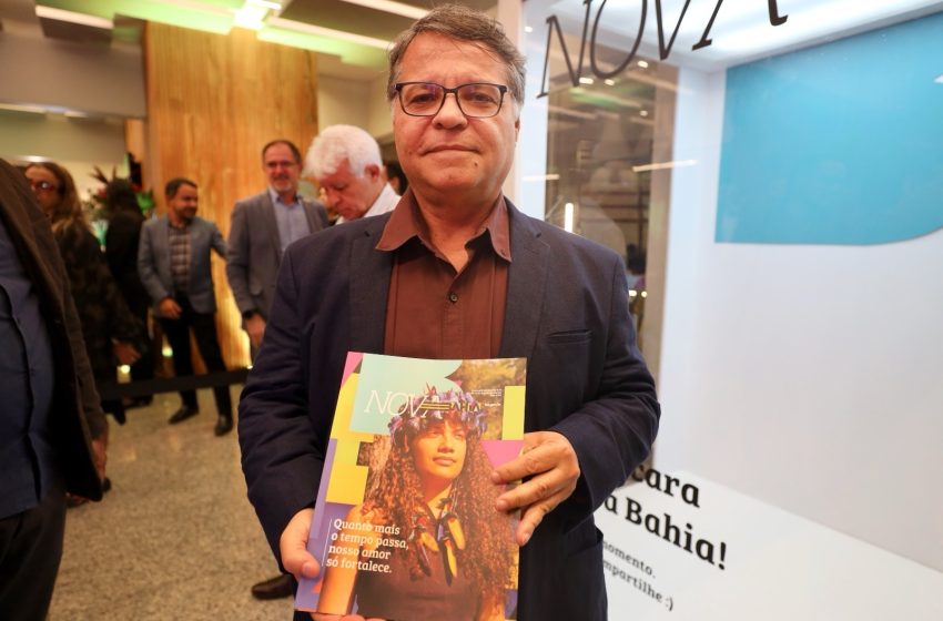 “A revista combate fake news e leva informação de verdade”, diz Marcus di Flora sobre nova edição da Revista Nova Bahia, lançada pelo governo do estado