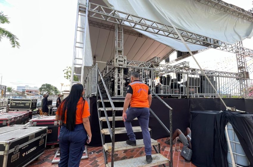 Prefeitura realiza vistoria preventiva para garantir segurança no Pedrão de Lauro
