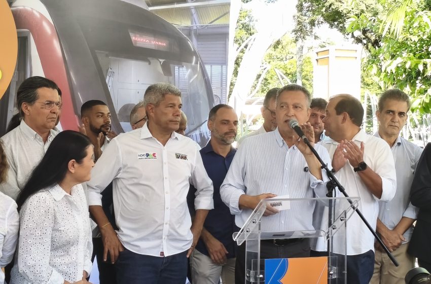 Rui Costa fala sobre a previsão de expansão do metrô de Lauro de Freitas