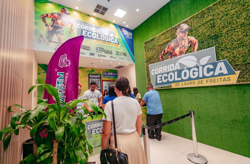 Entrega do kit para Corrida Ecológica segue até este sábado (7)