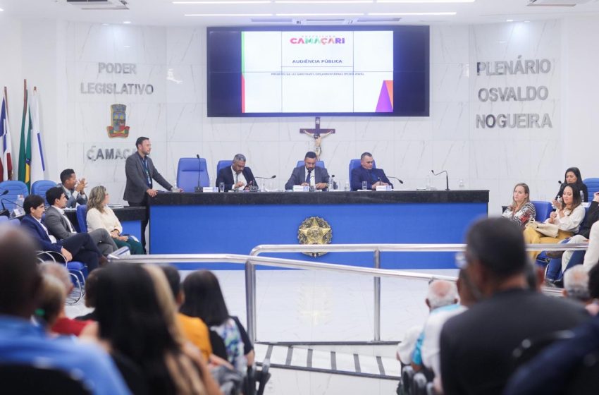 Prefeitura de Camaçari apresenta LDO 2026 em audiência pública e reforça compromisso com participação popular